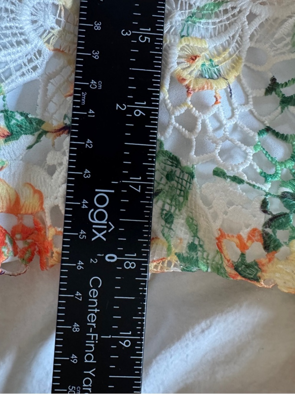 Dalia MacPhee Dress Floral Lace Cottage 
Xl eyelet Shirtdress NWT - Picture 11 of 12